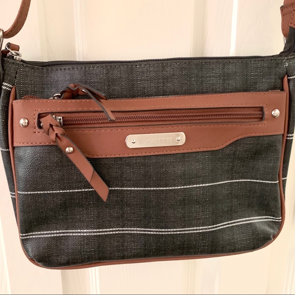 DARK GREY ROSETTI PURSE - Picture 4 of 6